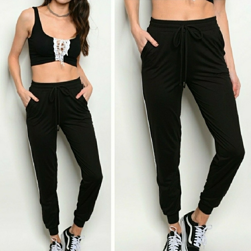 Comfy Black Joggers